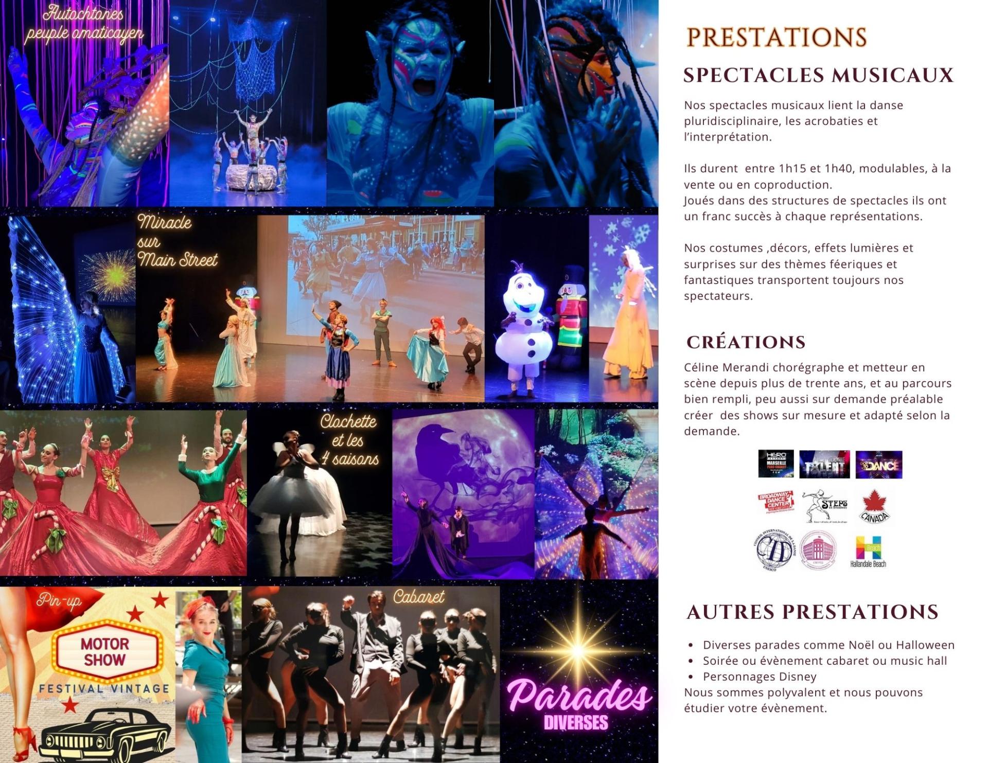 plaquette prestations photos